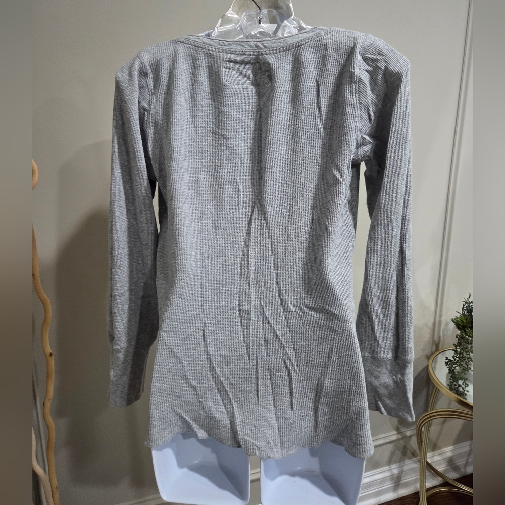 American Eagle Outfitter Gray Button-Front Women'… - image 2